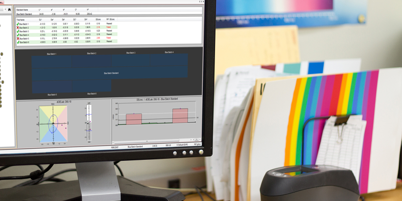Color quality control tools ensure consistent product color