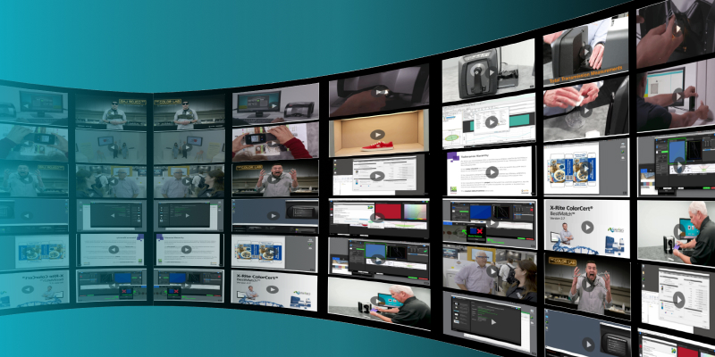 Discover the X-Rite Video Gallery