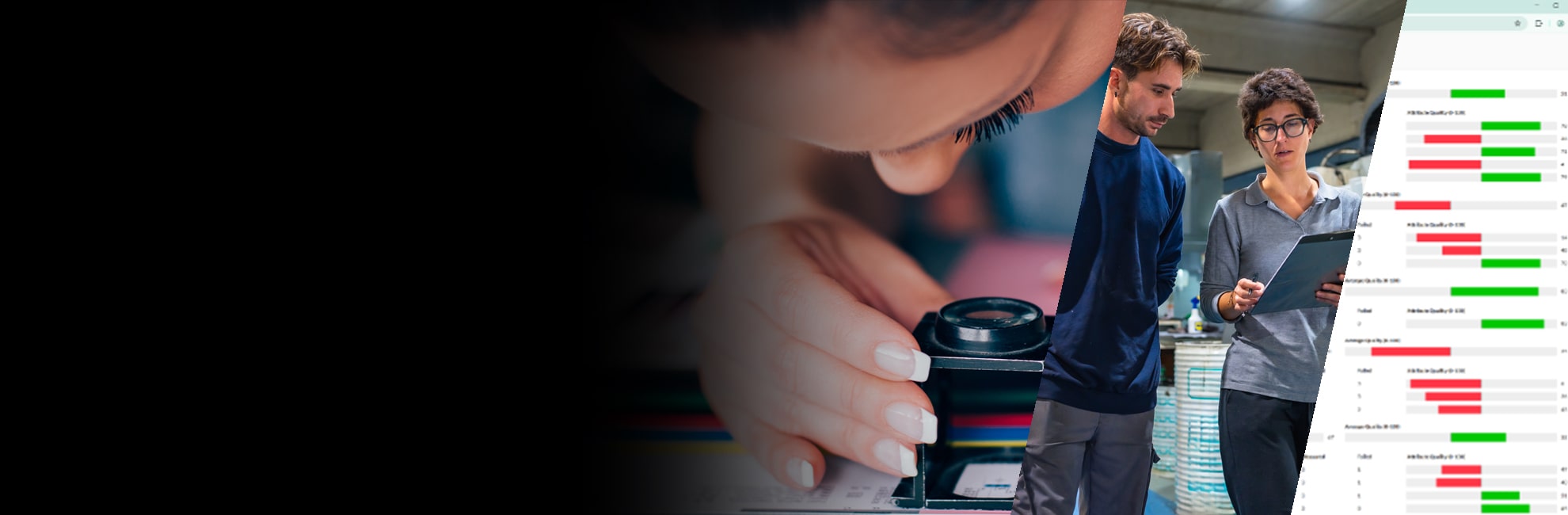 centralized color quality and reporting for pressroom managers 