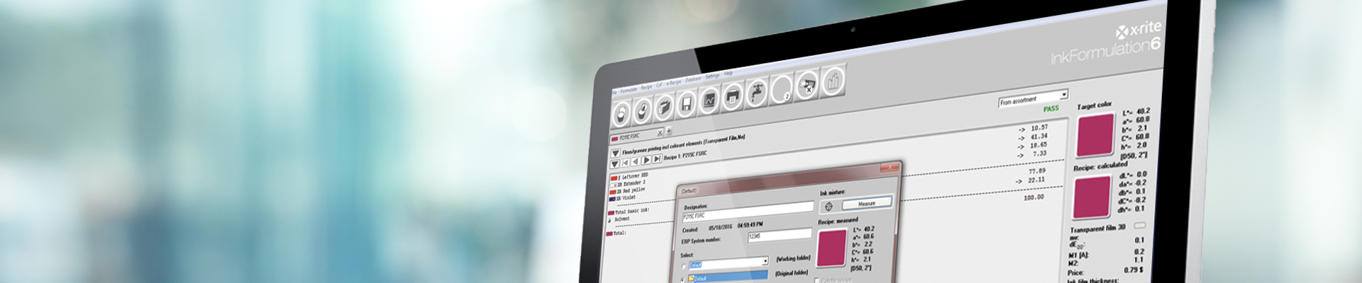Ink Formulation Software
