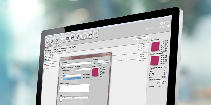 Ink Formulation Software