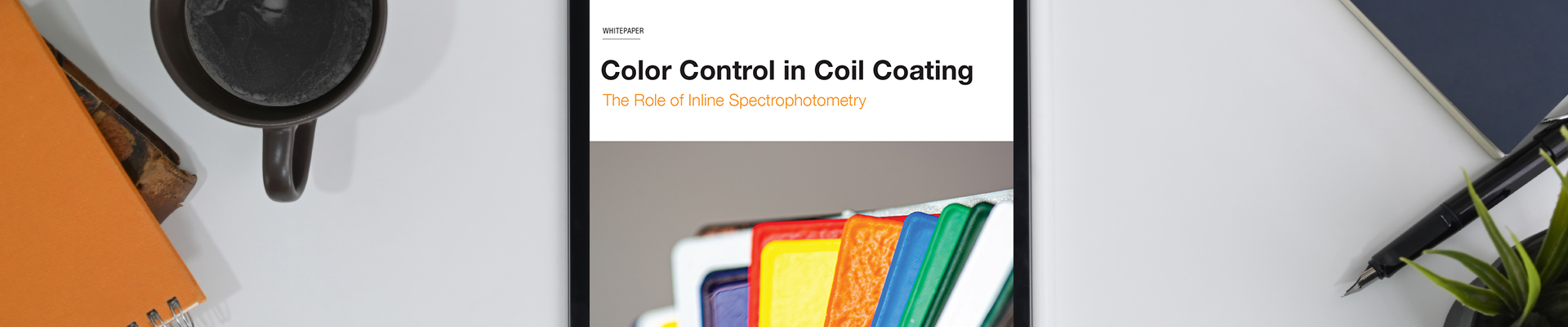 Coil coating color control