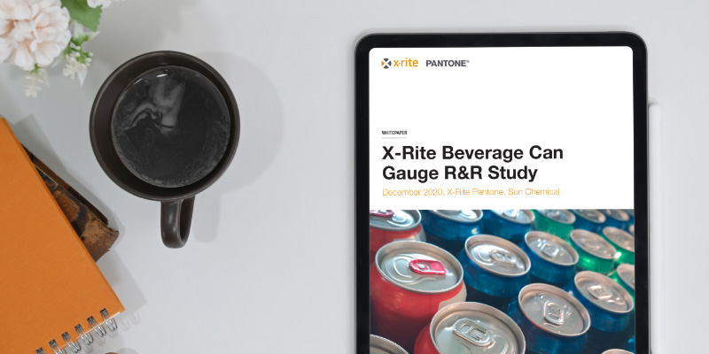 Digital Data Helps Beverage Can Manufacturers | X-Rite Case Study
